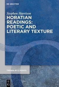 Produktbild: Horatian Readings: Poetic and Literary Texture