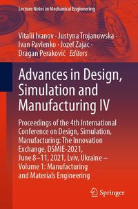 Produktbild: Advances in Design, Simulation and Manufacturing IV
