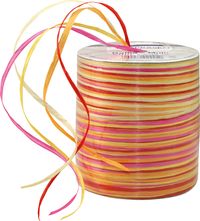 Produktbild: PR&Auml;SENT Bast Multi, gelb/rot/pink/orange