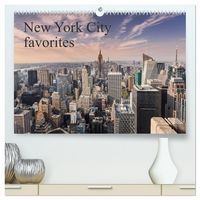 Produktbild: New York City favorites / UK-Version (High Quality Premium Wall Calendar 2026 DIN A2 landscape),CALVENDO 12 Month Wall Calendar
