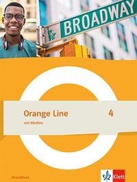Produktbild: Orange Line 4 Grundkurs. Schulbuch (fester Einband) Klasse 8