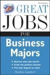 Produktbild: Great Jobs for Business Majors