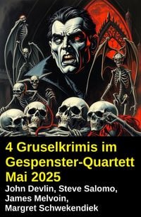 Produktbild: 4 Gruselkrimis im Gespenster-Quartett Mai 2025