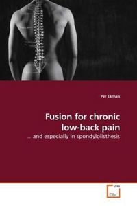 Produktbild: Ekman, P: Fusion for chronic low-back pain
