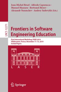 Produktbild: Frontiers in Software Engineering Education