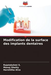 Produktbild: Modification de la surface des implants dentaires