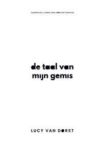 Produktbild: De taal van mijn gemis