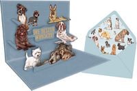 Produktbild: Pop-up-Gru&szlig;karte &ndash; I love Dogs