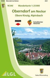 Produktbild: W240 Wanderkarte 1:25 000 Oberndorf am Neckar