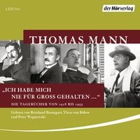 Produktbild: Ich habe mich nie f&uuml;r gro&szlig; gehalten ...