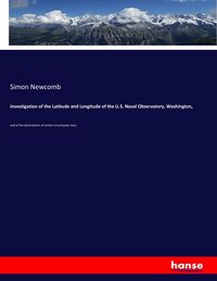 Produktbild: Investigation of the Latitude and Longitude of the U.S. Naval Observatory, Washington,