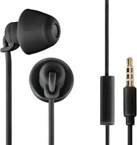 Produktbild: Thomson EAR3008BK Piccolino In Ear Kopfhörer kabelgebunden Schwarz Noise Cancelling Headset, Lautstärkeregelung