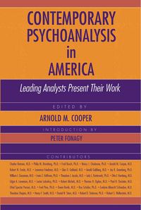 Produktbild: Contemporary Psychoanalysis in America