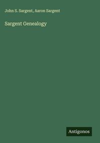 Produktbild: Sargent Genealogy
