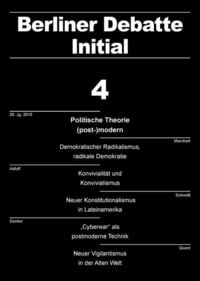 Produktbild: Politische Theorie (post-)modern. Eine Erkundung