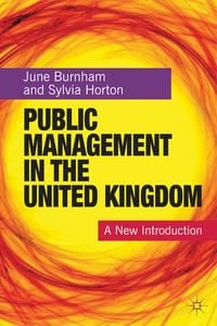 Produktbild: Public Management in the United Kingdom