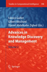 Produktbild: Advances in Knowledge Discovery and Management