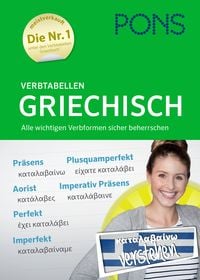 Produktbild: PONS Verbtabellen Griechisch