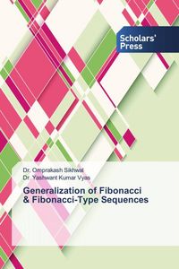 Produktbild: Generalization of Fibonacci& Fibonacci-Type Sequences