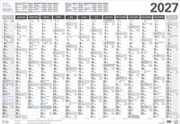 Produktbild: Gro&szlig;er Wandtimer 2027