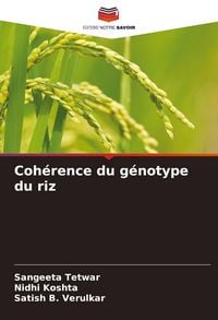 Produktbild: Coh&eacute;rence du g&eacute;notype du riz