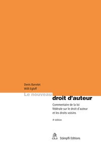 Produktbild: Le nouveau droit d'auteur.