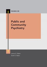 Produktbild: Public and Community Psychiatry