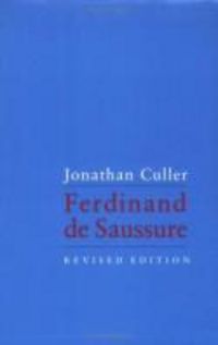 Produktbild: Ferdinand De Saussure Rev/e