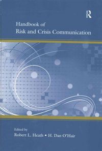 Produktbild: Handbook of Risk and Crisis Communication