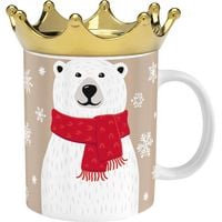Produktbild: Sheepworld Tasse mit Krone Motiv "Eisb&auml;r"