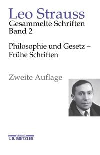 Produktbild: Philosophie und Gesetz &ndash; Fr&uuml;he Schriften