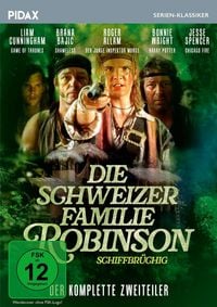 Produktbild: Die Schweizer Familie Robinson - Schiffbr&uuml;chig / Der komplette Abenteuer-Zweiteiler nach dem ber&uuml;hmten Roman von Johann David Wyss (Pidax Serien-Klassiker)