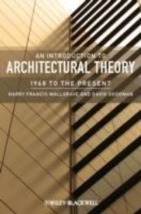 Produktbild: An Introduction to Architectural Theory