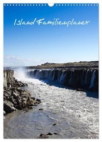 Produktbild: Island Familienplaner (Wandkalender 2027 DIN A3 hoch), CALVENDO Monatskalender