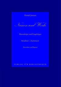 Produktbild: Namen und Werke