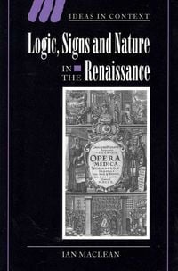 Produktbild: Logic, Signs and Nature in the Renaissance