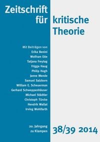 Produktbild: Zeitschrift f&uuml;r kritische Theorie / Zeitschrift f&uuml;r kritische Theorie, Heft 38/39