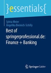 Produktbild: Best of springerprofessional.de: Finance + Banking