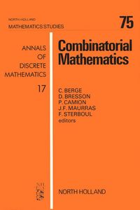 Produktbild: Combinatorial Mathematics