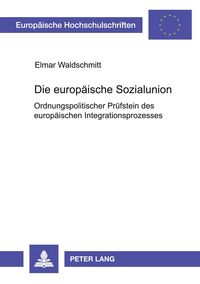 Produktbild: Die europ&auml;ische Sozialunion