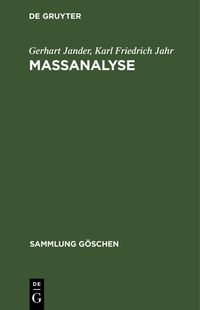 Produktbild: Massanalyse