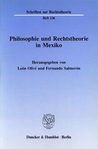 Produktbild: Philosophie und Rechtstheorie in Mexiko.