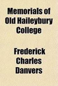 Produktbild: Memorials of Old Haileybury College