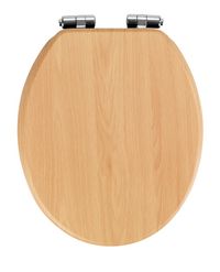 Produktbild: WC-Sitz Mod. Buche Natur, MDF, mit Absenkautomatik