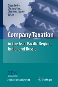 Produktbild: Company Taxation in the Asia-Pacific Region, India, and Russia