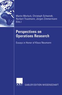 Produktbild: Perspectives on Operations Research