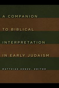 Produktbild: A Companion to Biblical Interpretation in Early Judaism