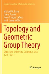 Produktbild: Topology and Geometric Group Theory