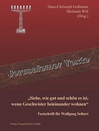 Produktbild: "Siehe, wie gut und sch&ouml;n es ist, wenn Geschwister beieinander wohnen"