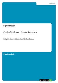 Produktbild: Carlo Maderno: Santa Susanna